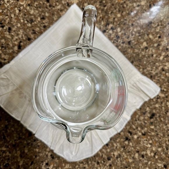 PASABAHCE, VINTAGE, CLEAR CRYSTAL PITCHER FROM THE EUROPEAN COLLECTION - Picture 5 of 12